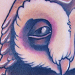 Tattoos - Barn Owl - Coo Coo Clock hybrid Tattoo  - 49097